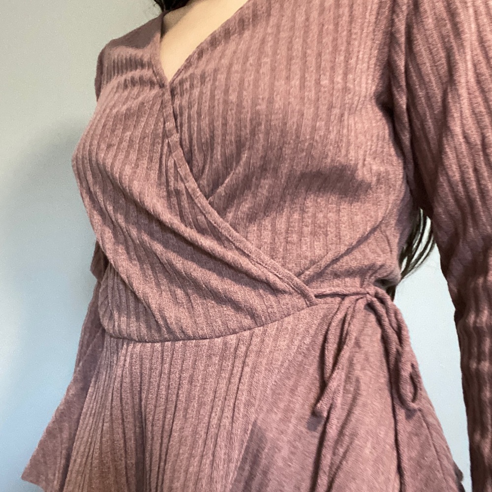 Women’s Ribbed Blouse - Picture 4 of 5
